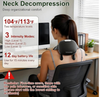 VIAARO Neck & Shoulder Massager | Electric Deep-Kneading Massage Device with Heat | Relaxing Cervical & Shoulder Massage for Home, Office & Travel