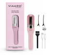VIAARO Split End Trimmer for Women & Men | Cordless Hair Split End Cutter with USB Rechargeable Battery | Removes Split Ends Without Shortening Hair | Portable Hair Care Tool