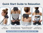 VIAARO Neck & Shoulder Massager | Electric Deep-Kneading Massage Device with Heat | Relaxing Cervical & Shoulder Massage for Home, Office & Travel