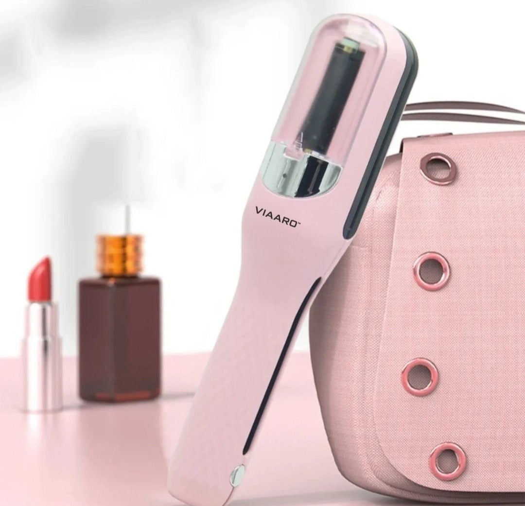 VIAARO Split End Trimmer for Women & Men | Cordless Hair Split End Cutter with USB Rechargeable Battery | Removes Split Ends Without Shortening Hair | Portable Hair Care Tool